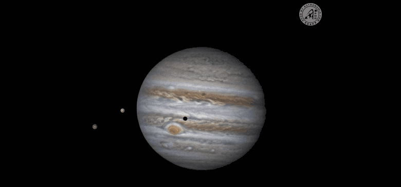 Günün APOD by Astronomia.com Görseli: Io’nun Gölgesi Jüpiter Üzerinde