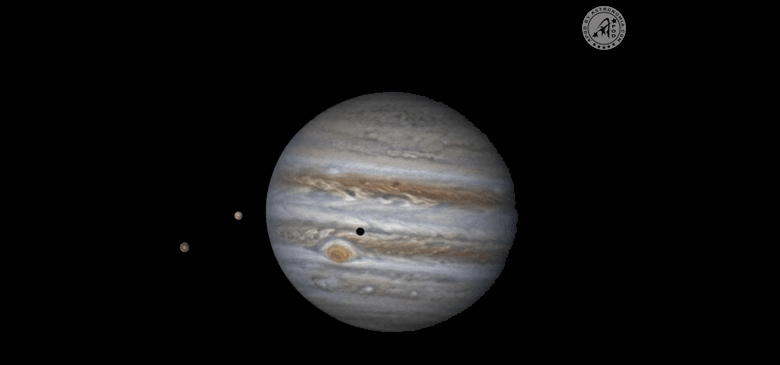 Günün APOD by Astronomia.com Görseli: Io’nun Gölgesi Jüpiter Üzerinde